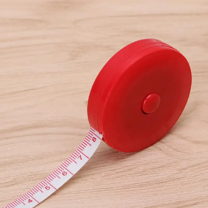 Mini Tape Measure Retractable Ruler Tool Sewing Cloth Tailor Dieting 1