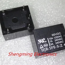 10 шт 5pins HJR-3FF-S-Z 5VDC 12VDC 24VDC 10A T73 реле