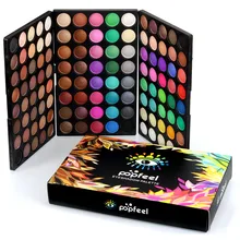 Graceful 120 Colors Cosmetic Powder Eyeshadow Palette Makeup Set Matt Available eyeshadow pallete maquiagem Make up tools DEC1