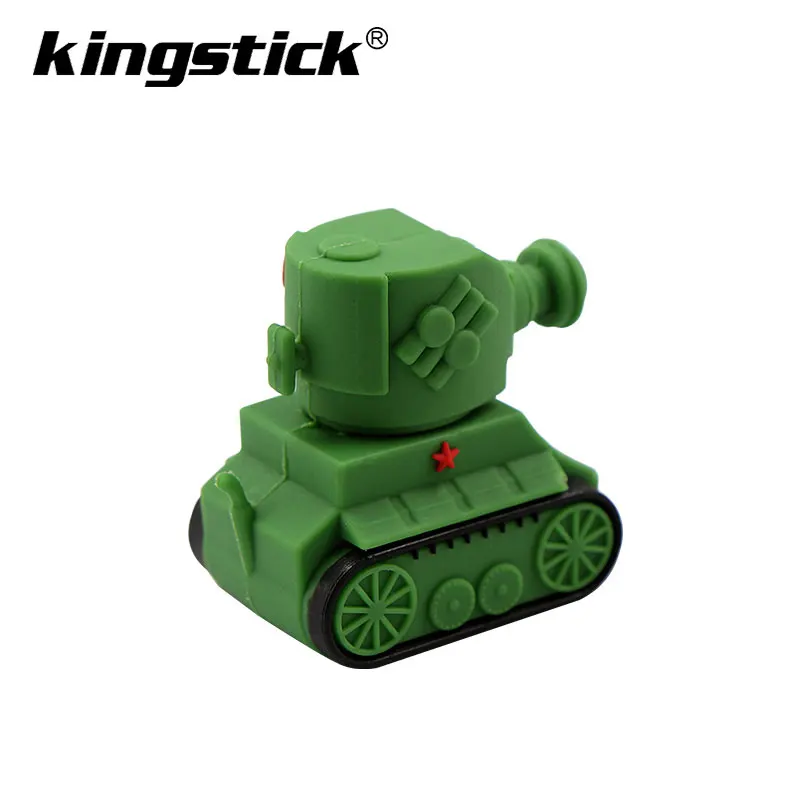 New wholesale tank model pen drive 64G/32G/16G/4G classic game pendrive cartoon usb flash drive USB 2.0 100% real capacity