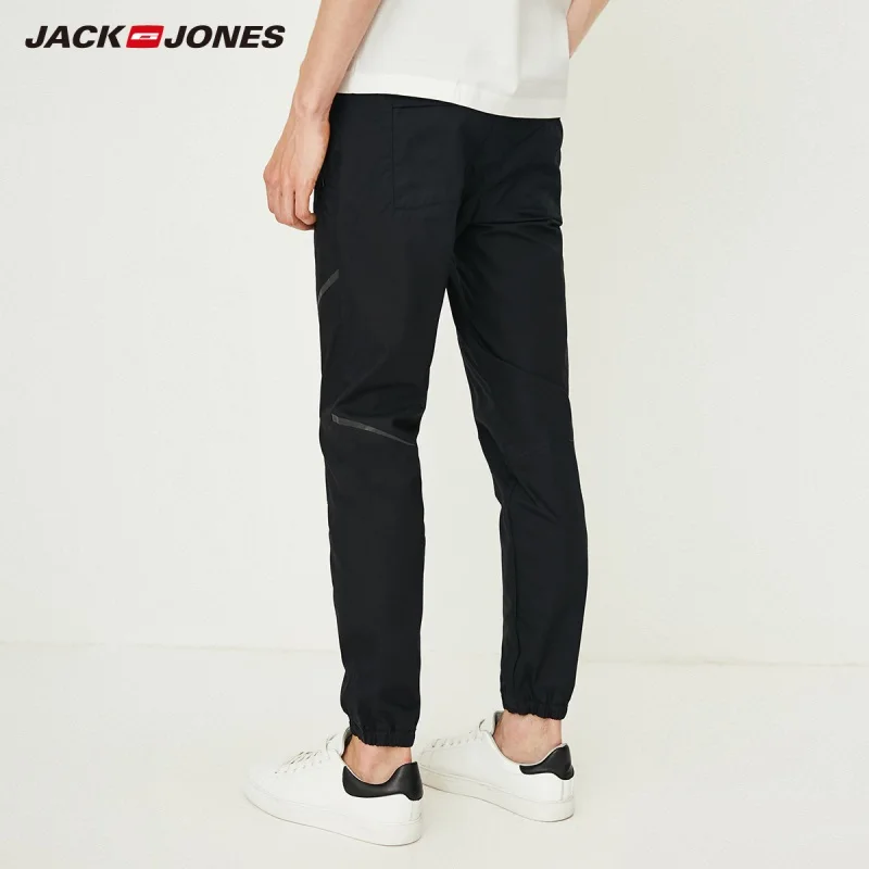 Мужские спортивные штаны JackJones из 100% хлопка на шнурке повседневные для бега