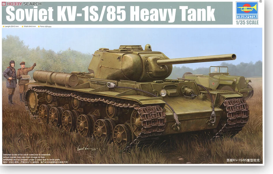 

1/35 Soviet Kv - 1s /85 Heavy Tank Model 01567
