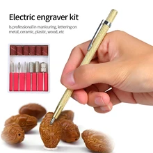 Электрическая гравировальная ручка, мини шлифовальная машина, полировальная машина, маникюрный набор, многофункциональный Полировочный измол, перетирание, набор инструментов