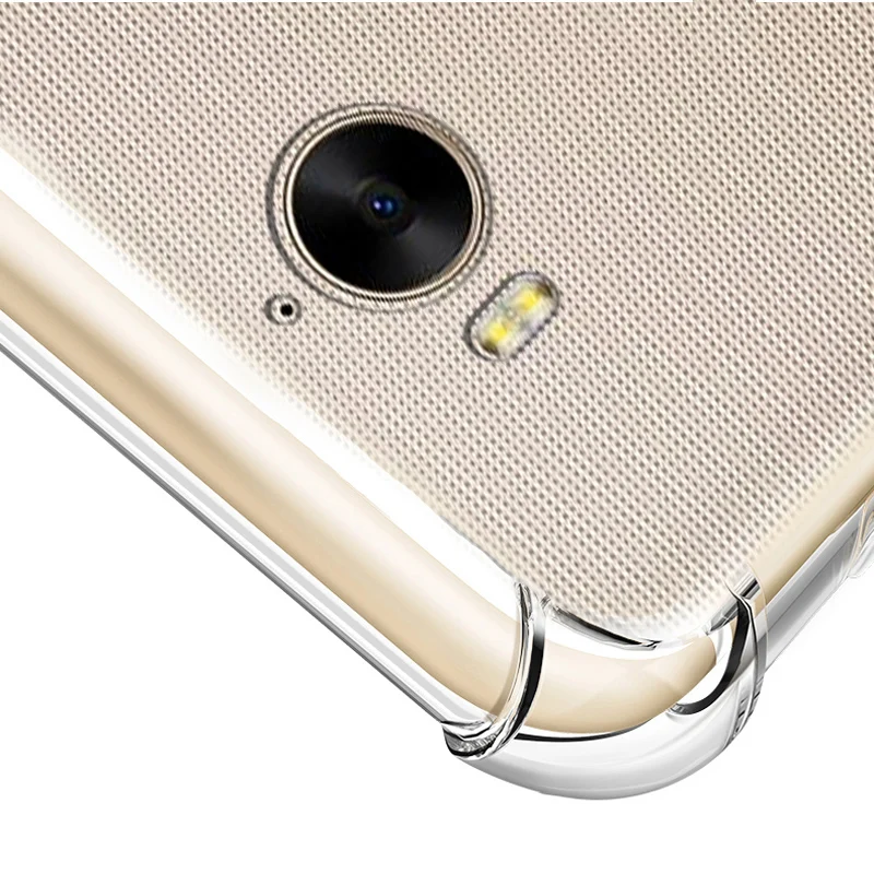Чехол для Huawei Y5 2017 мягкий прозрачный чехол из ТПУ с подушкой безопасности