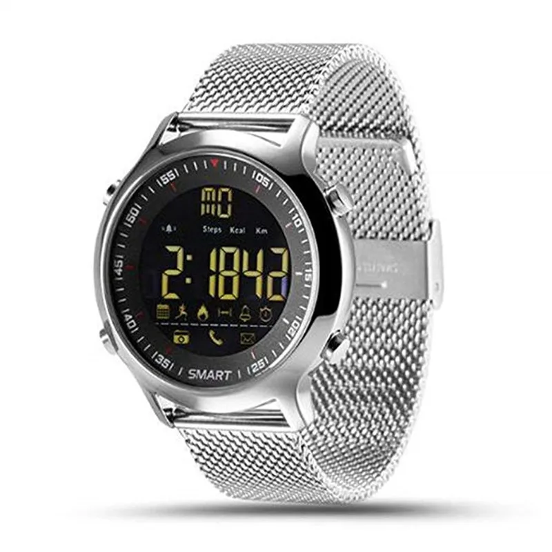 

[Aaliyah] Orange SmartWatch Bluetooth SportsPedometer Waterproof CallReminder Smart Watch Wearable Device Android IOS