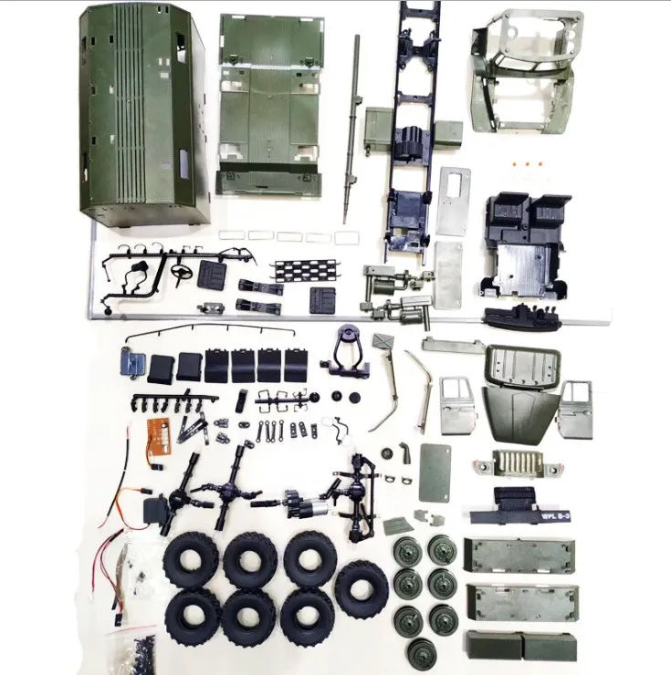 Комплект WPL B-36 B36 RC грузовик 1:16 моделирования полноразмерный 6 колесный привод советской Урал военный грузовик модель внедорожника с дистанционным управлением