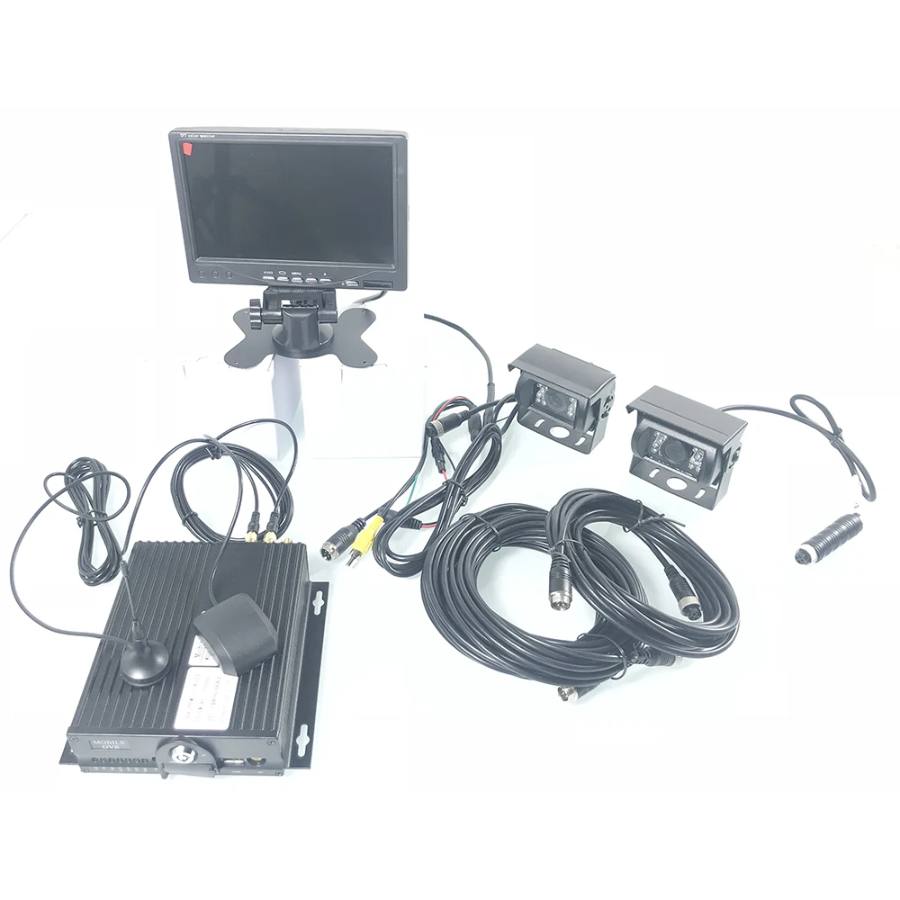  Audio e video 4-canali HD di posizionamento a distanza sistema di monitoraggio host carta di DEVIAZ