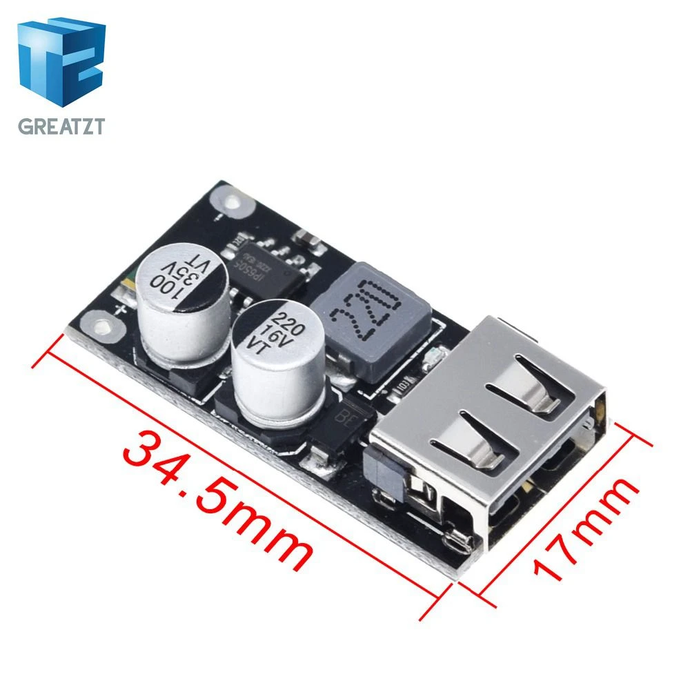 GREATZT USB QC3.0 QC2.0 USB DC-DC Buck Converter Lade Step Down Modul 6-32V 9V12V24V zu Schnelle Schnell ladegerät Platine 5V GREATZT USB QC3.0 QC2.0 USB DC-DC Buck Converter Lade Step Down Modul 6-32V 9V12V24V zu Schnelle Schnell ladegerät Platine 5V
