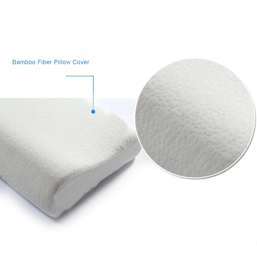 1pc Sleeping Memory Foam Pillow Slow-rebound Comfortable Neck Cervical Protective Pillow LBShipping