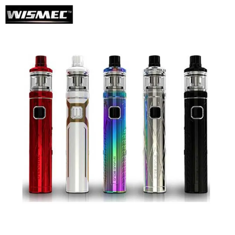 

Original Wismec Sinuous Solo Amor NS Pro Kit Electronic Cigarette 2300mAh Battery with 2ml AMOR NS Pro Atomizer Kit
