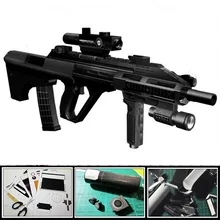 3D Paper Model Gun Magazine Steyr Aug Assault Rifle 1 1 Firearms Waterproof Colored Handmade Puzzle