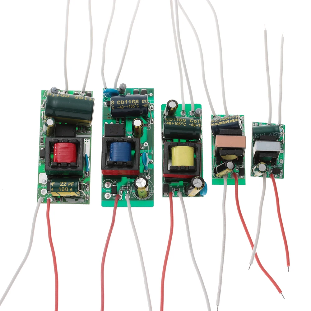 1 шт. 3-24 Вт Светодиодный драйвер вход AC110V 220 в источник питания встроенный постоянный ток 240 мА Трансформаторы освещения для DIY светодиодный лампы