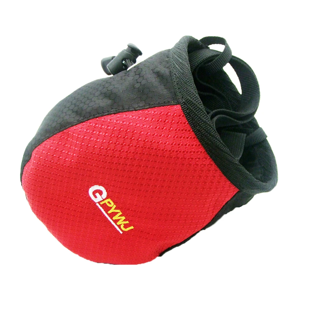 Rock Climbing Chalk Bag No Leak Drawstring Closure Pouch for Men Women Outdoor Sports Weightlifting Gym Bouldering