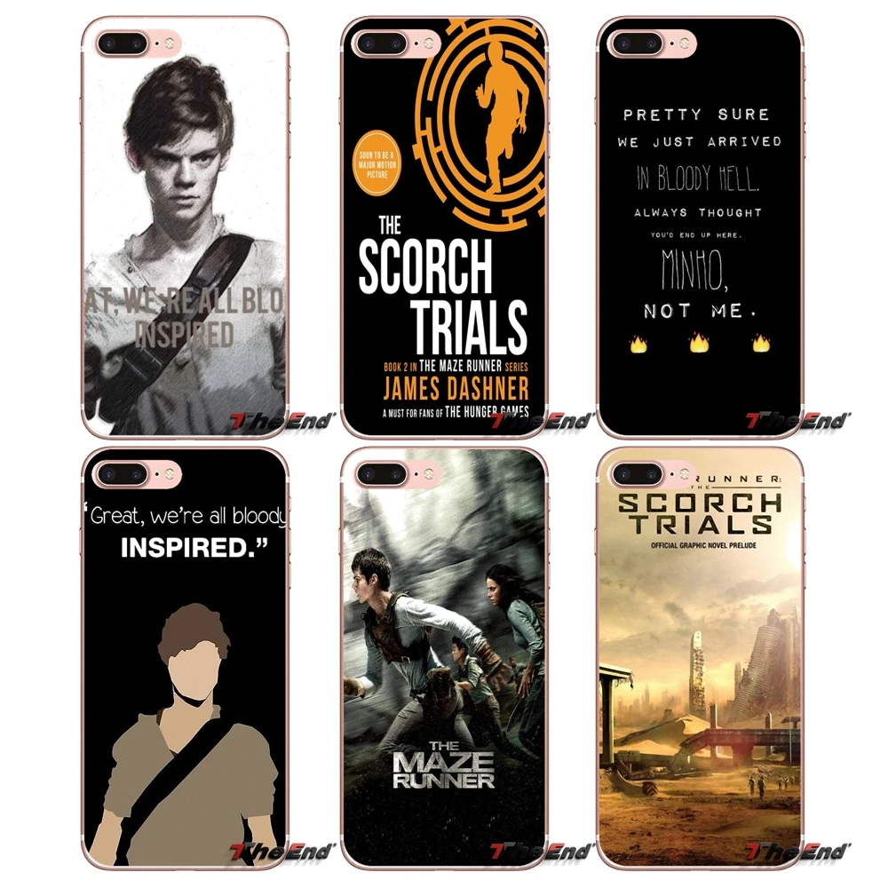 

THE MAZE RUNNER COLLAGE NEWT Soft Shell Cover For Huawei G7 G8 P7 P8 P9 Lite Honor 4C 5X 5C 6X Mate 7 8 9 Y3 Y5 Y6 II 2 Pro 2017
