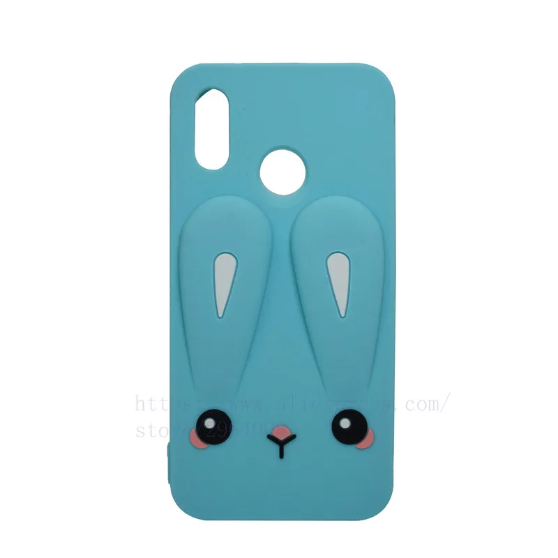 TRISEOLY для huawei P20 Lite чехол для huawei P 20 Lite чехол 3D Кролик Силиконовый чехол для телефона huawei P20Lite оболочка P20 Lite крышка