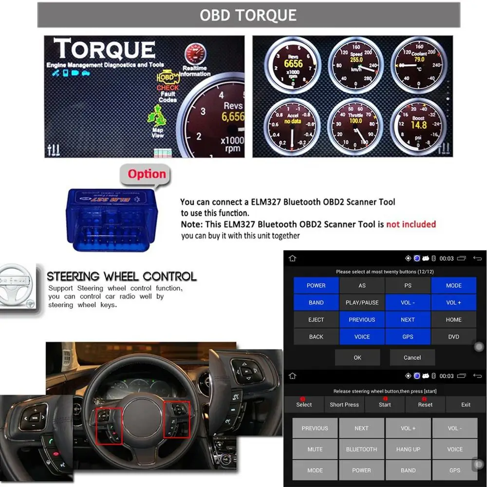 Cheap Free camera + HD Android 5.1 Car Stereo 7 Inch car styling Double 2 Din Head Unit in dash GPS Navigation Audio Radio player 3