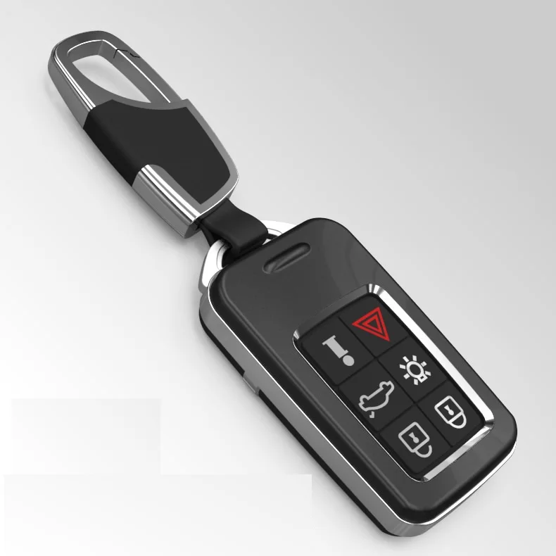 Автомобильный ключ крышка чехол для ключей для Volvo V40 V60 S40 S60 S80 V50 V70 XC60 XC70 XC90 S90 S80L S60L с брелок для ключей и брелок для ключей