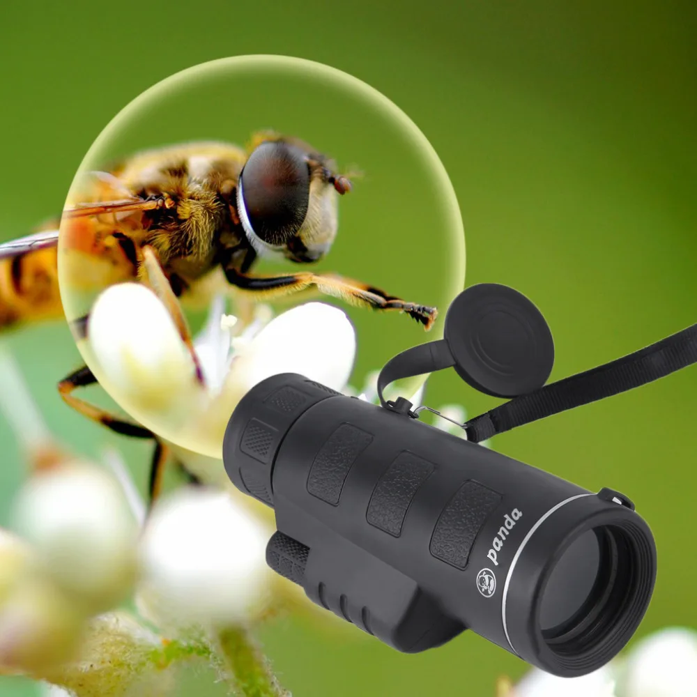 

Day&Night Vision 40X60 HD Optical Monocular Hunting Camping Hiking Telescope free shipping