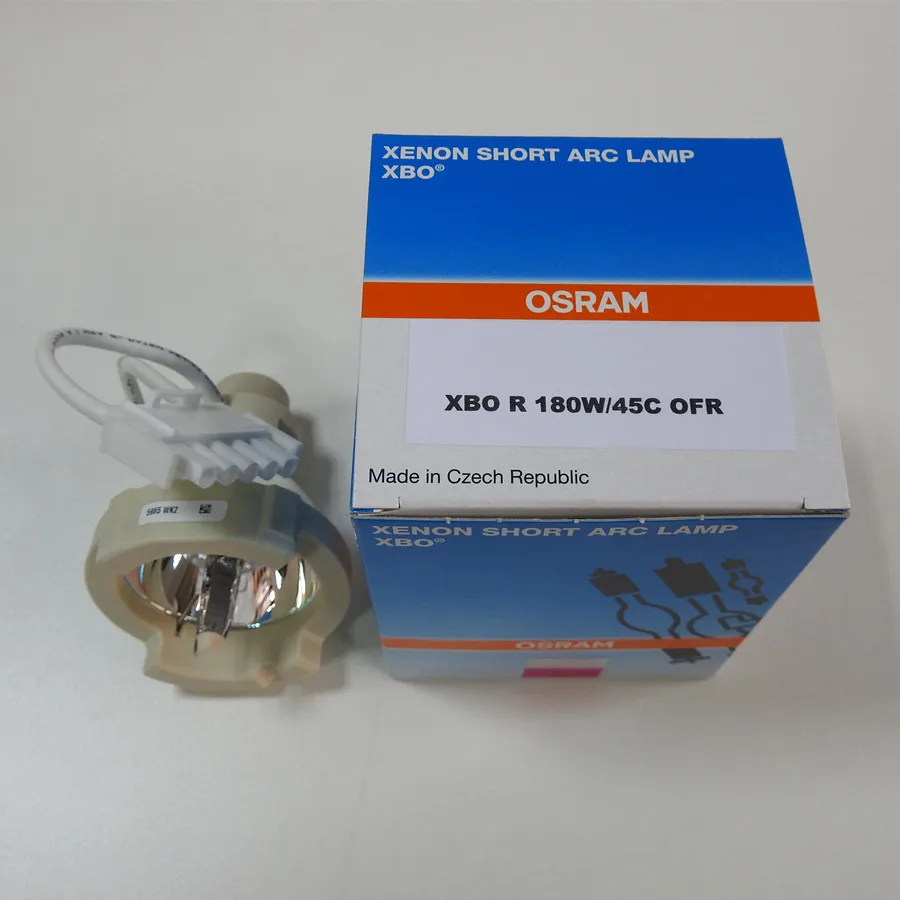 

For OSRAM XBO R 180W/45 Czech Republic DC,180W xenon short arc lamp long cable,Scholly endoscopy light source,XBO R bulb