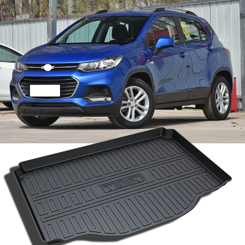 

For Chevrolet TRAX 2014 2015 2016 2017 2018 TPO rubber Waterproof rear trunk mat Carpet protection mat car styling accessories