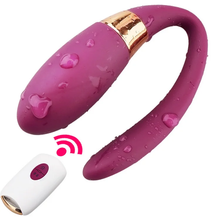10 Speed Wireless Remote Control font b Dildo b font G Spot Vibrator Clitoris Stimulator Double