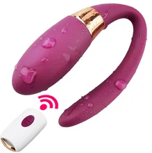 10 Speed Wireless Remote Control font b Dildo b font G Spot Vibrator Clitoris Stimulator Double