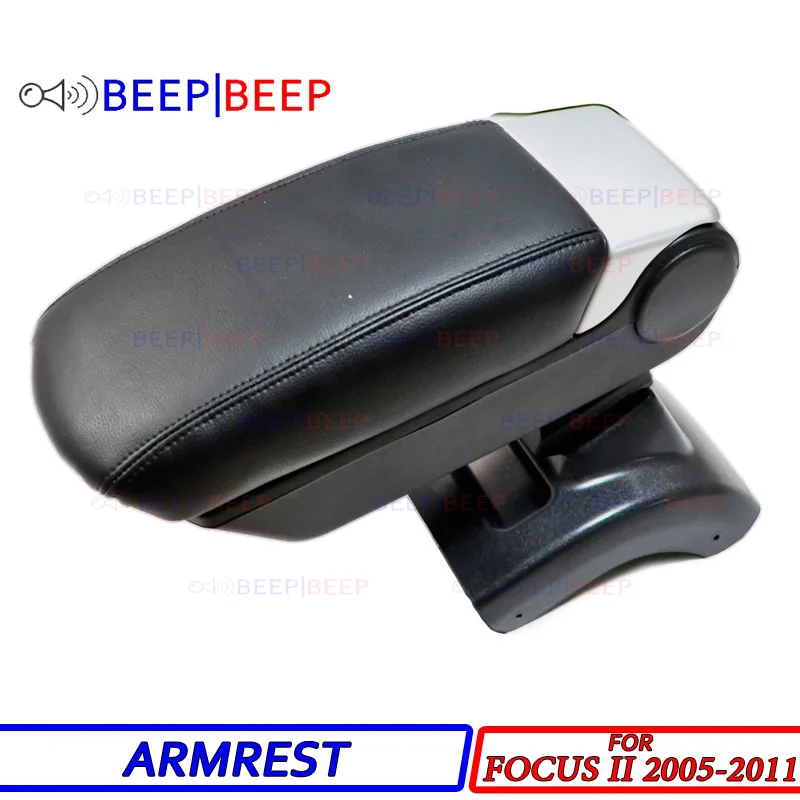 

Car Armrest For Ford Focus 2 2005-2011 centre console storage box arm rest rotatable car styling interior decoration
