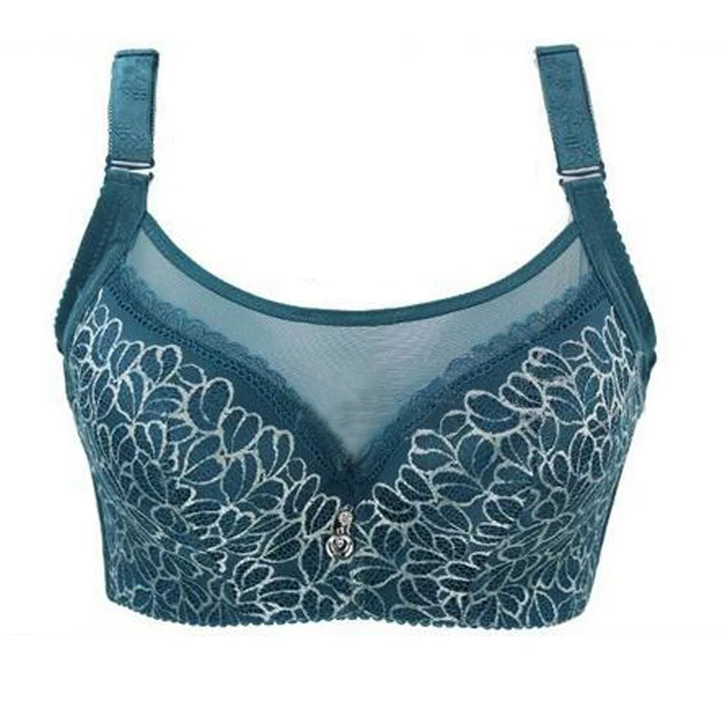 

Women Sexy bralette big size lace underwear Push Up bras 80 85 90 95 100 B C D Intimates Female bh Bra Tops lingerie