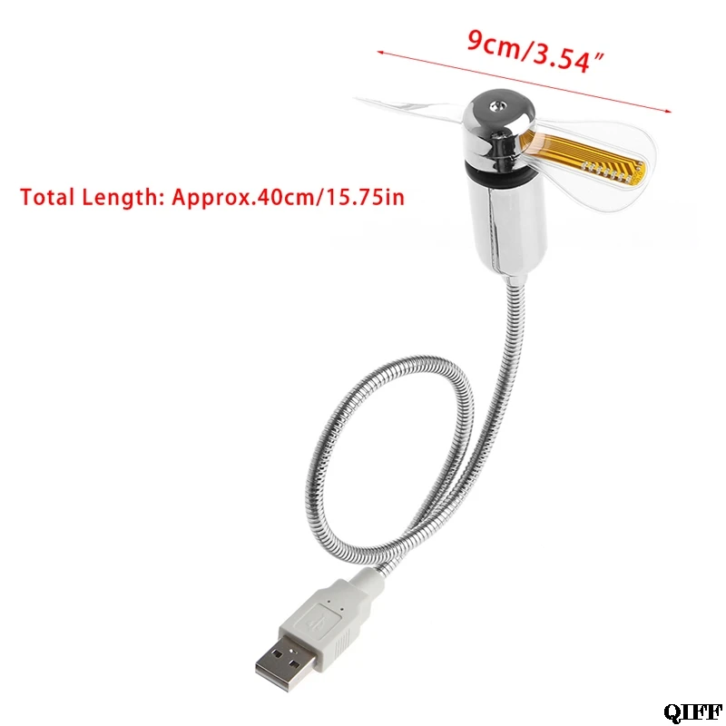 Прямая поставка и DIY гибкий Gooseneck программируемые вентиляторы USB светодиодный мини RGB программируемый вентилятор APR28