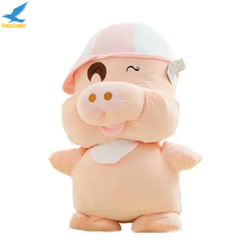Fancytrade 59''  150cm Cute Giant Stuffed Mcdull Pig Plush Toy Birthday Gift 2 Models Accept Dropshpping FT50003 (17)