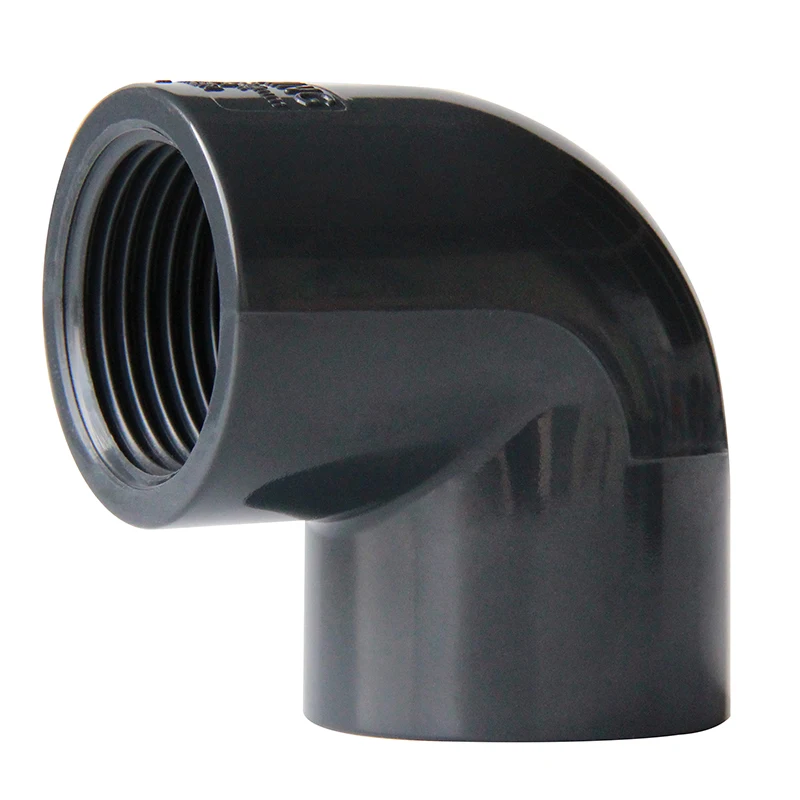 gogo PVC single side inner thread screw elbow UPVC chemical pipe