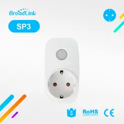 Broadlink SP3 ЕС США штекер Wifi Мощность переключатель гнездо Беспроводной APP дистанционного розетка синхронизации коммутатора для умного дома