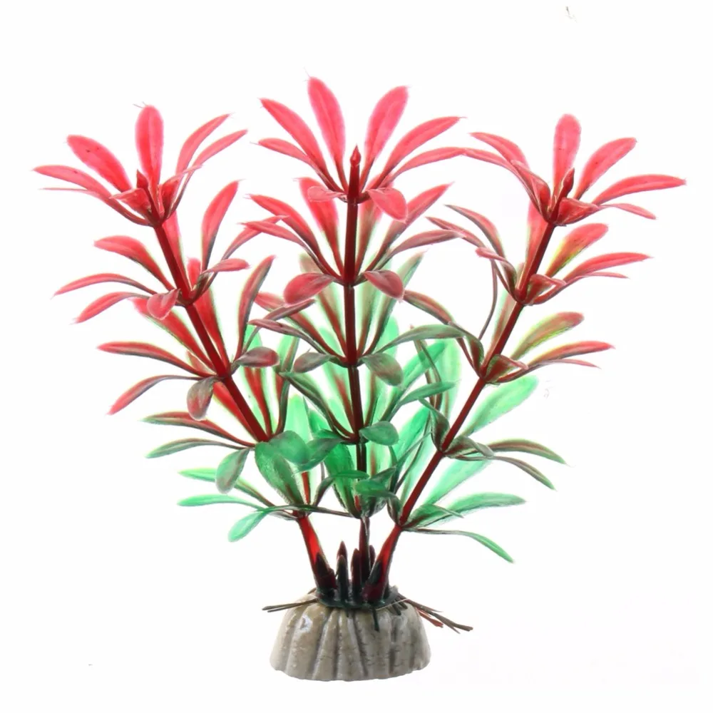 

1 Pcs New Beautiful Bright Color Water Aquatic Plant Simulation Aquatic Plants Fish Tank Decorate The Aquarium