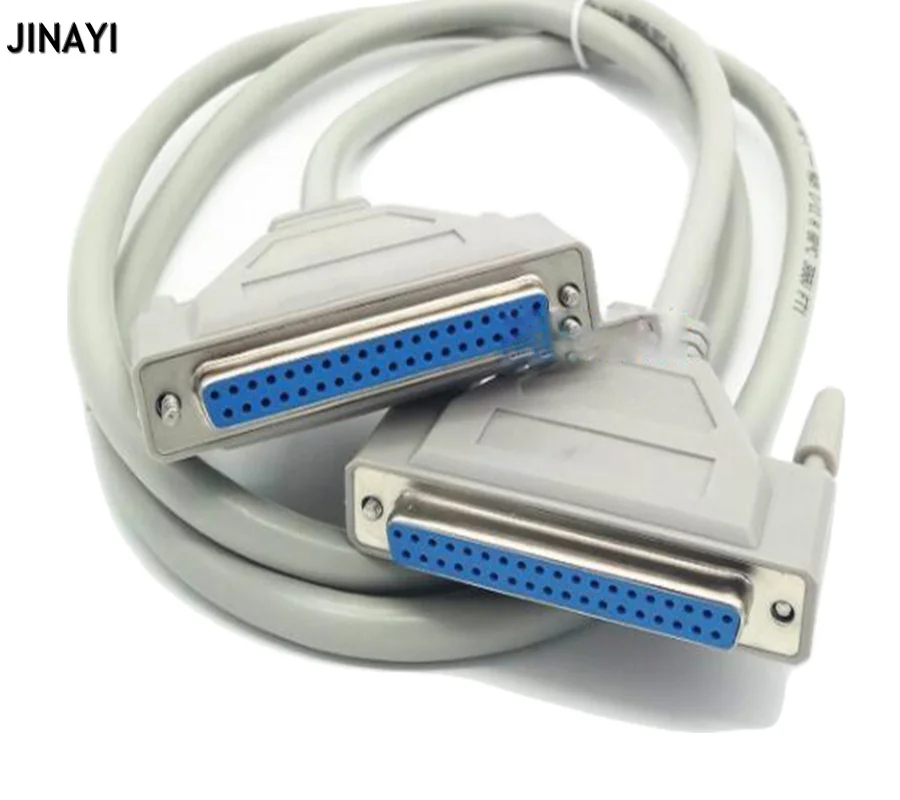 Houseuse 3 Meters Male to Male 37 Pin DB37 Connector Extension Cable Gray Houseuse 3 Meters Male to Male 37 Pin DB37 Connector Extension Cable Gray