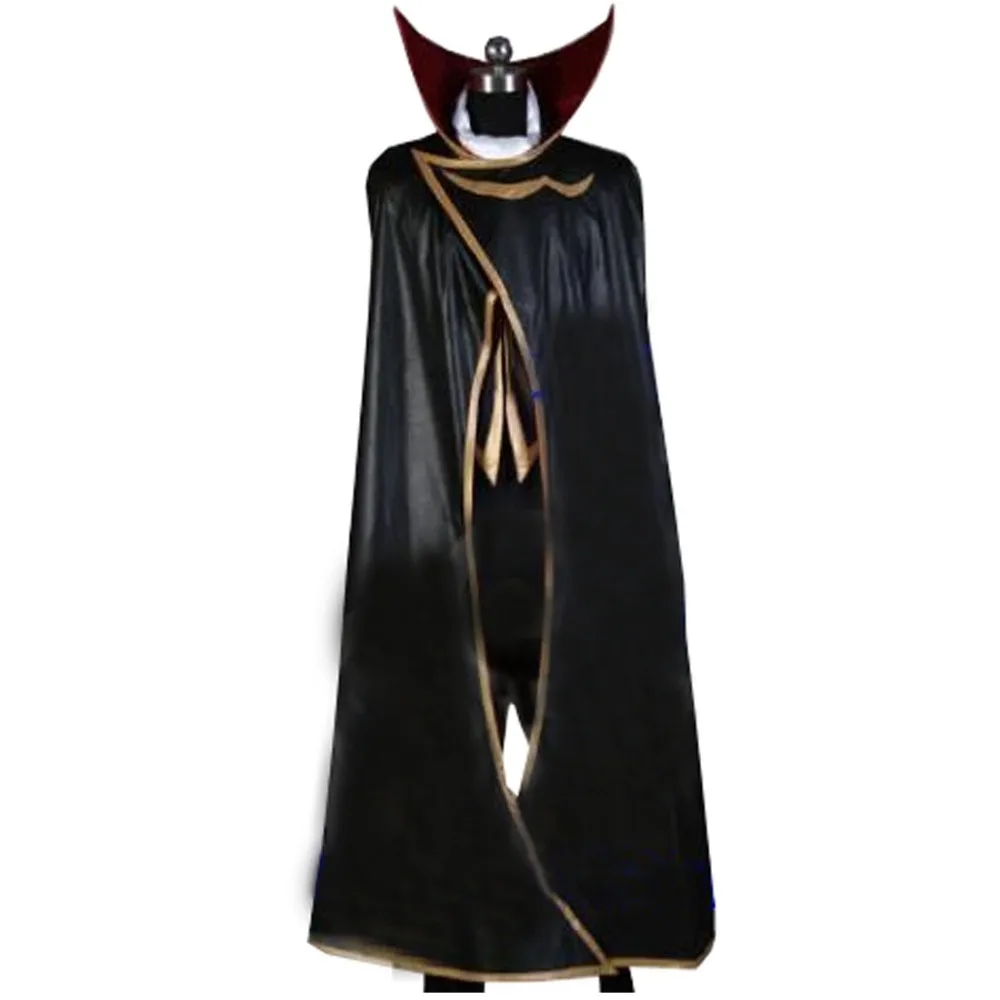 2017 Lelouch Косплей Костюм (с накидкой) От Code Geass аниме одежда на Рождество |