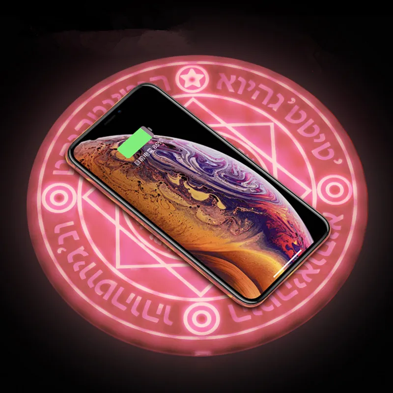 Универсальное беспроводное зарядное устройство Mindzo Magic для iPhone X 8 Samsung Note Xiaomi