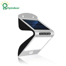 Солнечная приведенная в действие многофункциональная стенная солнечна лампа Водонепроницаемый аварийный светодиодный тела индукционные настенные светильники