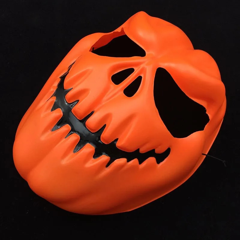 Halloween Pumpkin Plastic Masks Cosplay Full Face Masks for Halloween