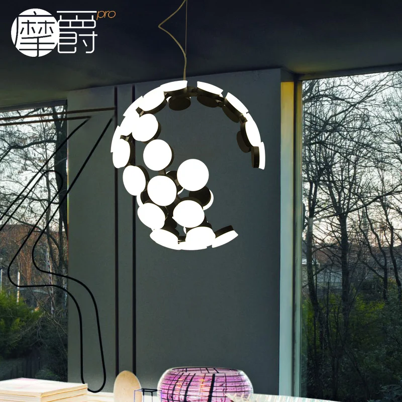 

Modern Simple Minimalist Half Goble Pendant Light For Hall Dining Room Study Office