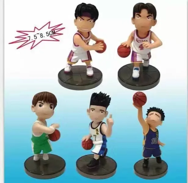 Баскетбольный комикс аниме Inoue Takehiko Slam Dunk SHOHOKU Hanamichi Sakuragi рукава Kaede 8 см фигурка