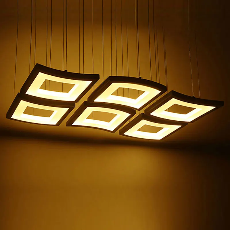 Современная мода, 3 головки, затемняющие светодиодные подвесные светильники, регулируемые подвесные светильники для столовой, ресторана, кухни, гостиной