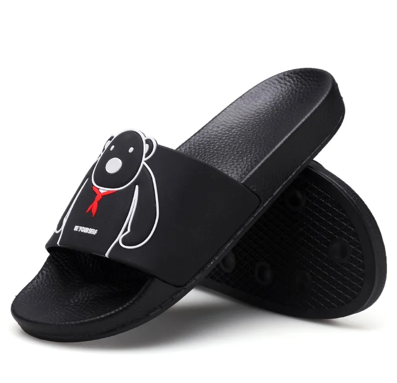 

Men 2019 Summer couple with the trend of personality polar bear slippers