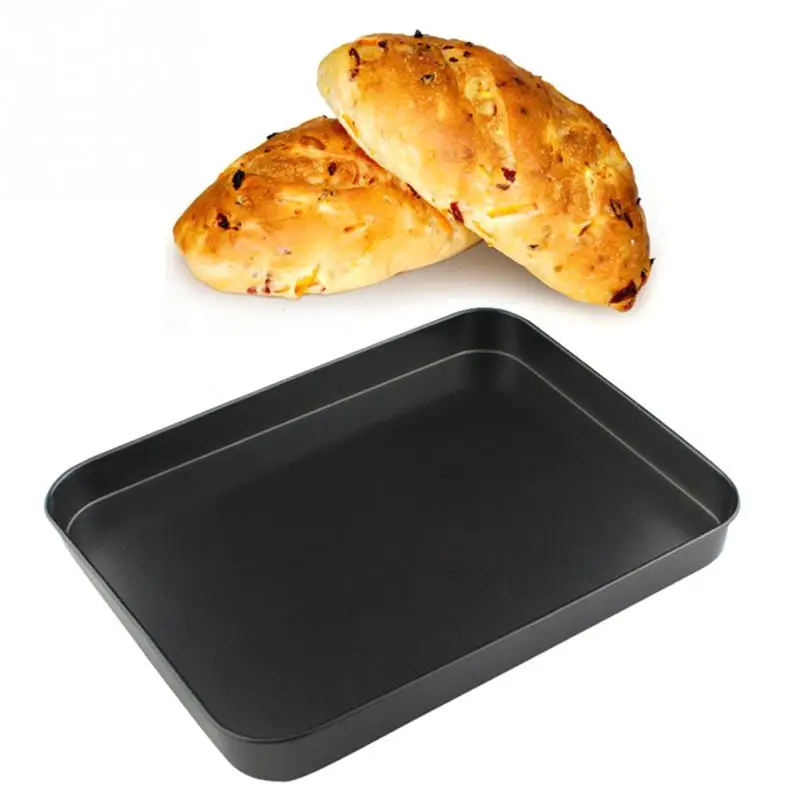 

Baking Tray Kitchen Pan Non-stick Baking Rectangle Cake Multifunctional Cooking Tool