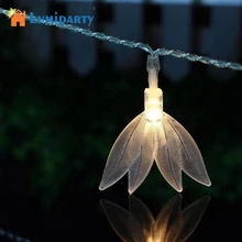 Lumi вечерние 10 светодиодный s четырехлистный светильник в форме клевера светодиодный светильник-Гирлянда для рождественской свадебной вечеринки jk30