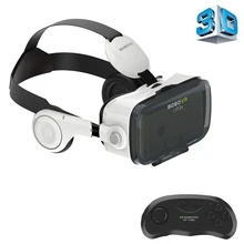 Newest Wearable 120 degree visual 3D Glasses VR BOX Virtual Reality 3D VR helmet Video Glasses 3.5-6.0 Inch for iPhone/Android