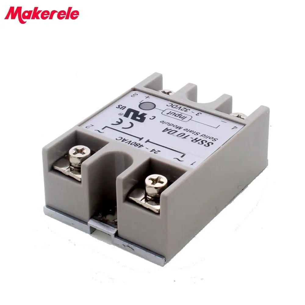 Твердотельное реле SSR 10DA 25DA 40DA релейный модуль ведущего бренда Makerele фактически 3 32