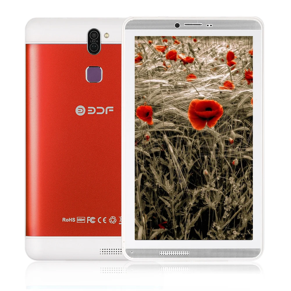 

Android 6.0 Free shipping 7 Inch Screen Phone Call Sim Card Tablet Pc Quad Core 8GB Flash Built Inside Dual Sim Card From Mosco