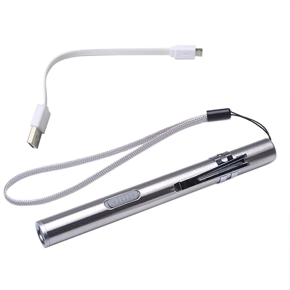 Портативный USB фонарик ISHOWTIENDA перезаряжаемые светодиодные фонарики