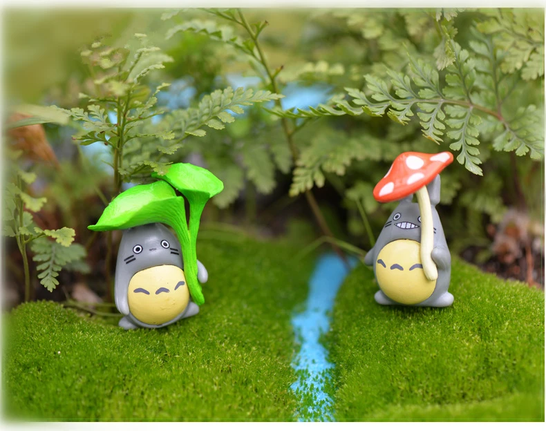 (8 шт./лот) фигурка My neighter Totoro подарки миниатюрные фигурки игрушки 2 6 3 5 см ПВХ plactic