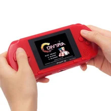 Classic 3 Inch 16 Bit PXP3 Slim Station Video Games Player Handheld Game +Free Game Card Console Built-in 150 Games
